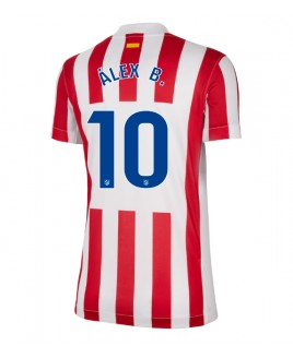 Günstige Atletico Madrid Alex Baena #10 Heimtrikot Damen 2025-26 Kurzarm